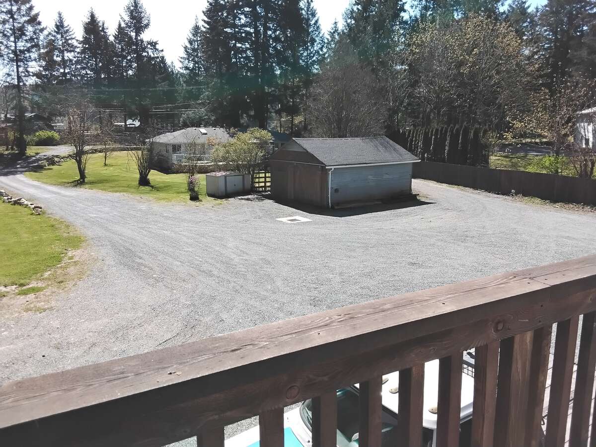 Shop suite / guest house deck view