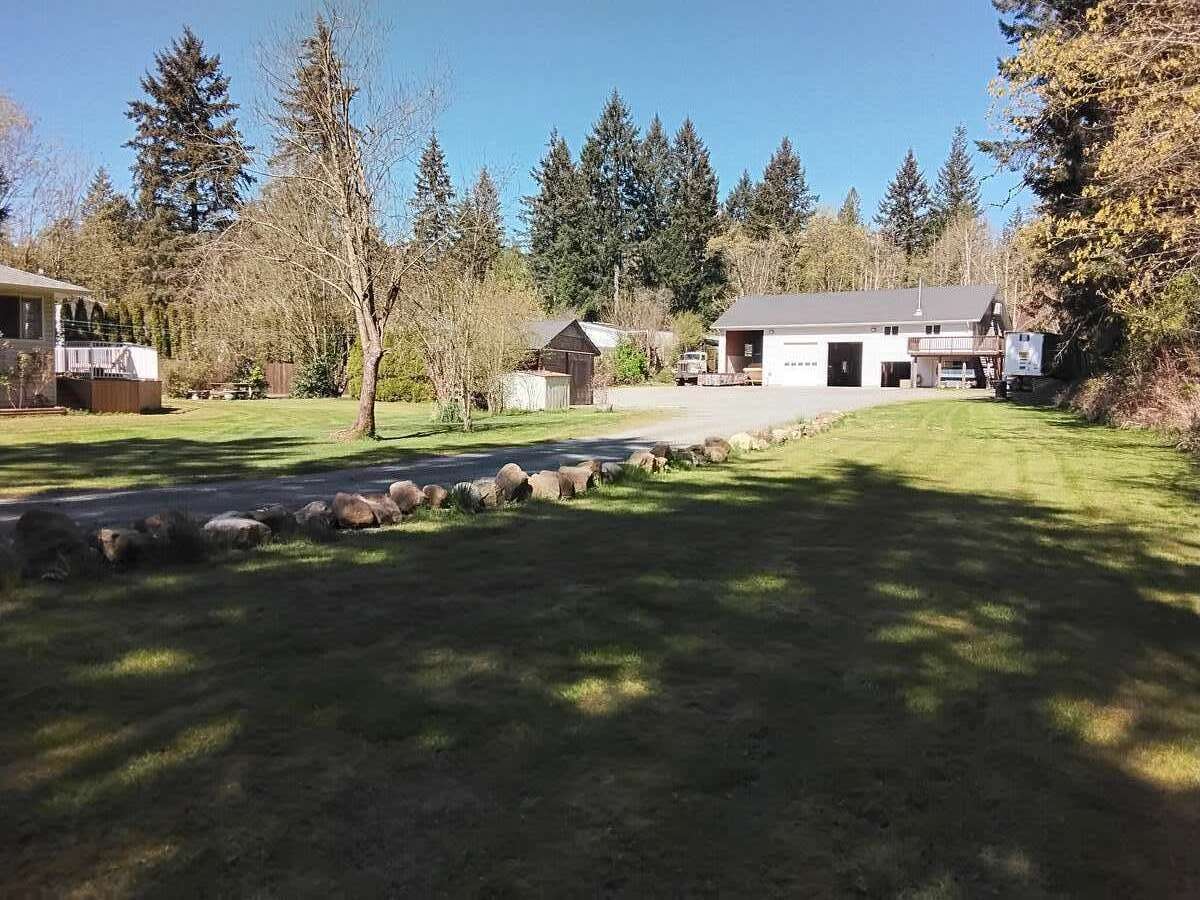 Yard view from south east