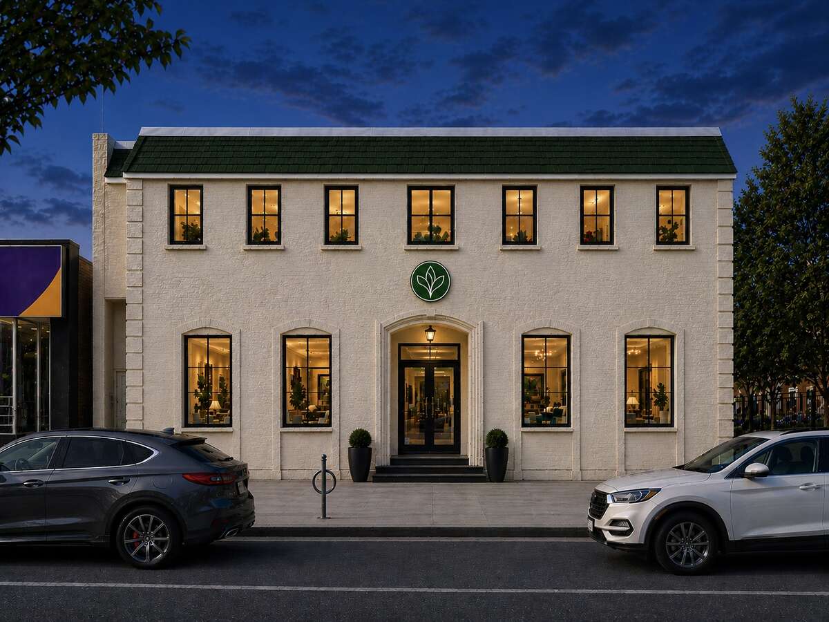 Building Directly Across LRT Station with Parking