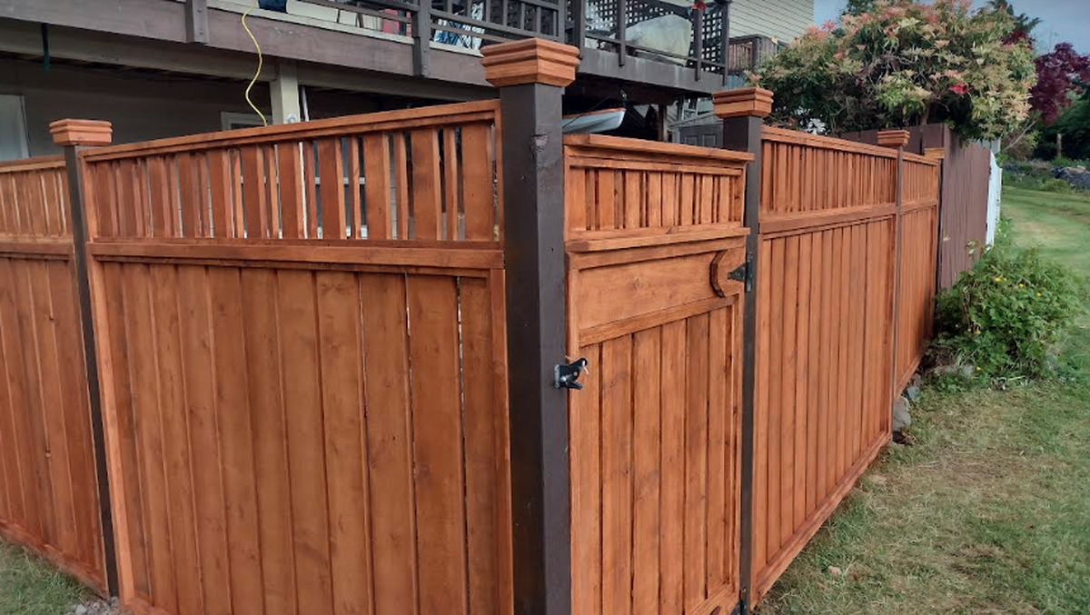 Two Year Old Fence - Hand Built by Owner