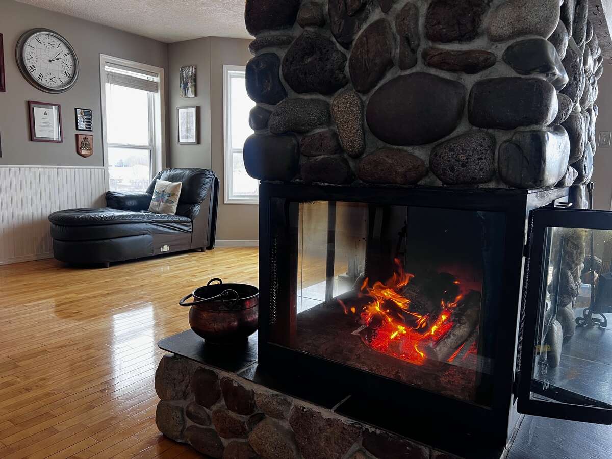 Main floor Fireplace