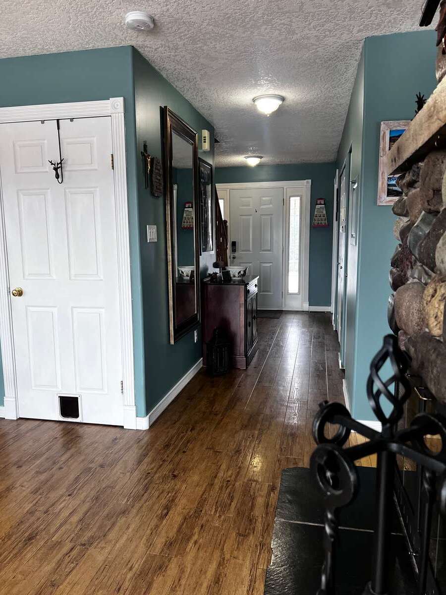 Stunning view acreage with large country home