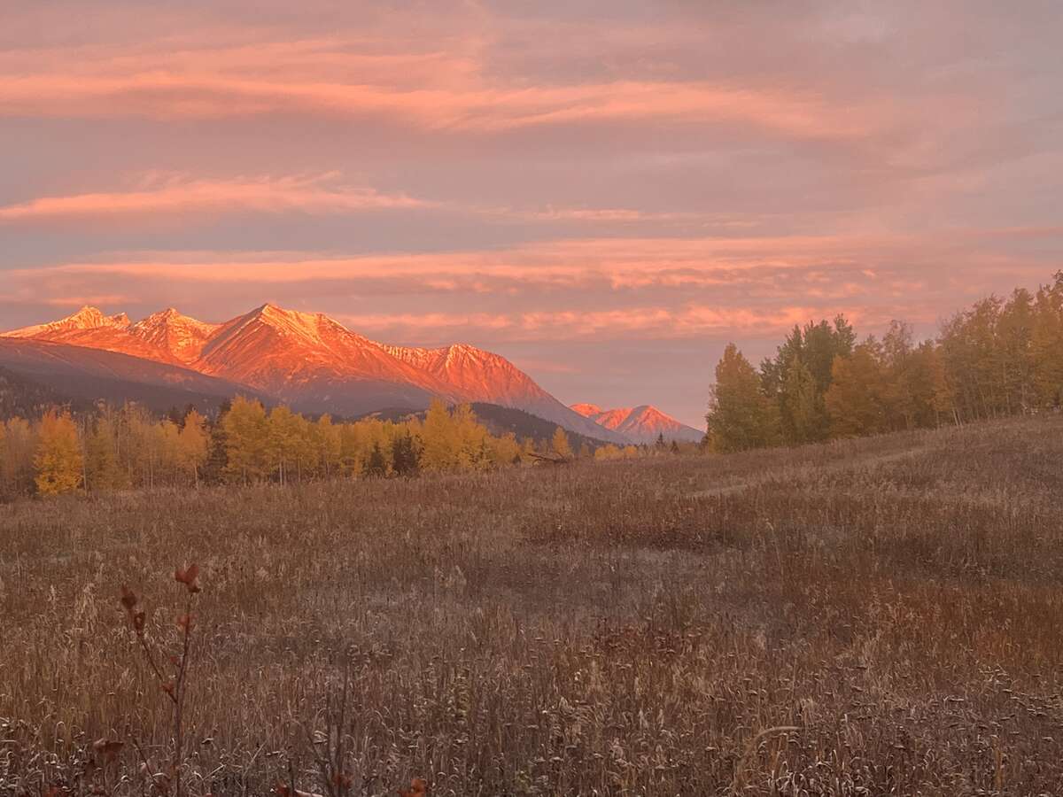 Telkwa Mt Range view