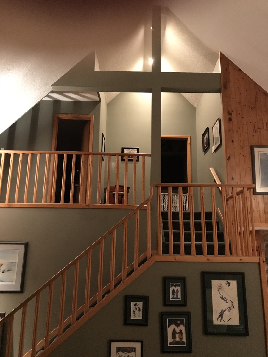 Another pic looking up to second storey