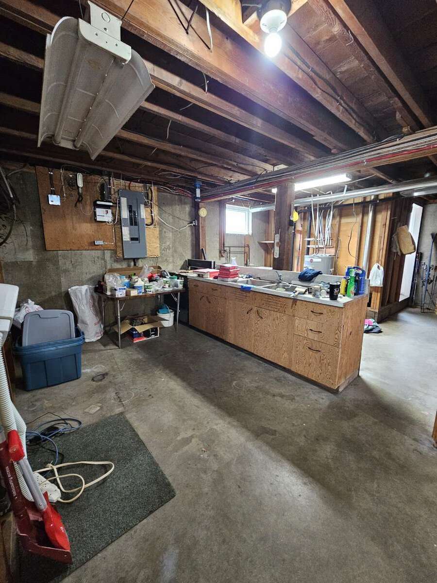 Basement under the kitchen