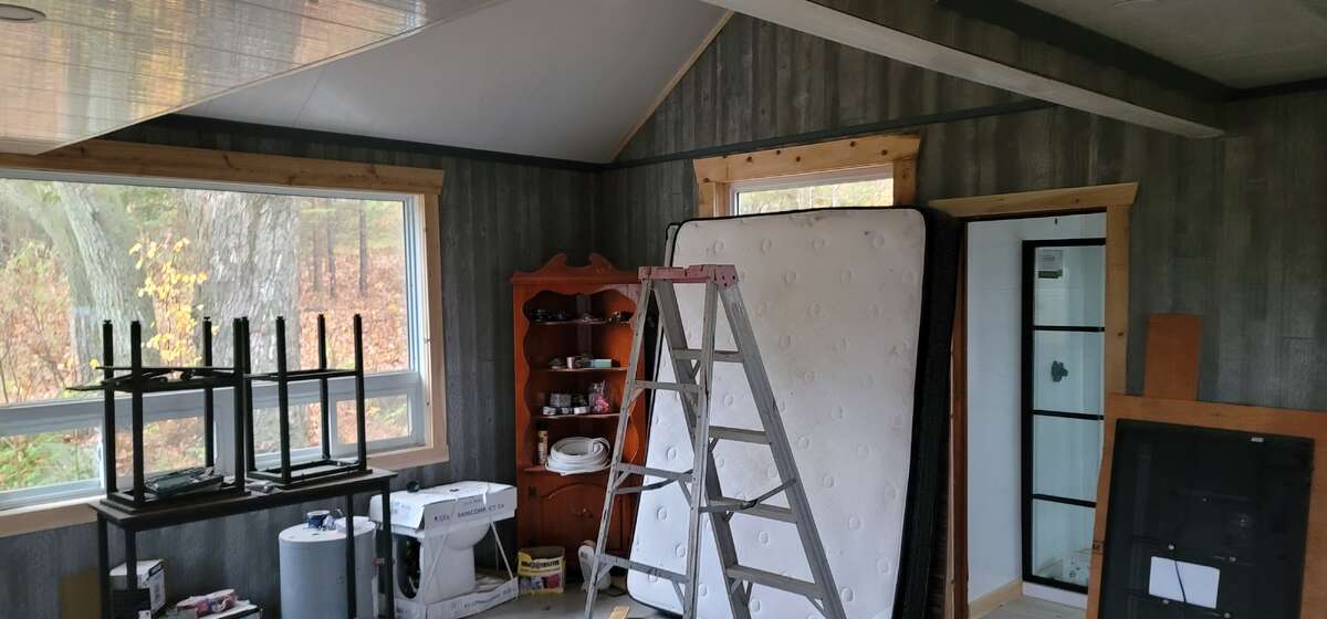Inside of cottage living room