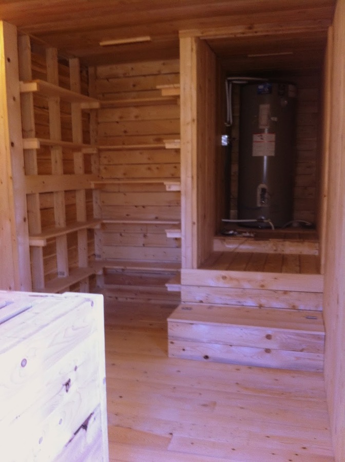 North-facing second-floor bedroom