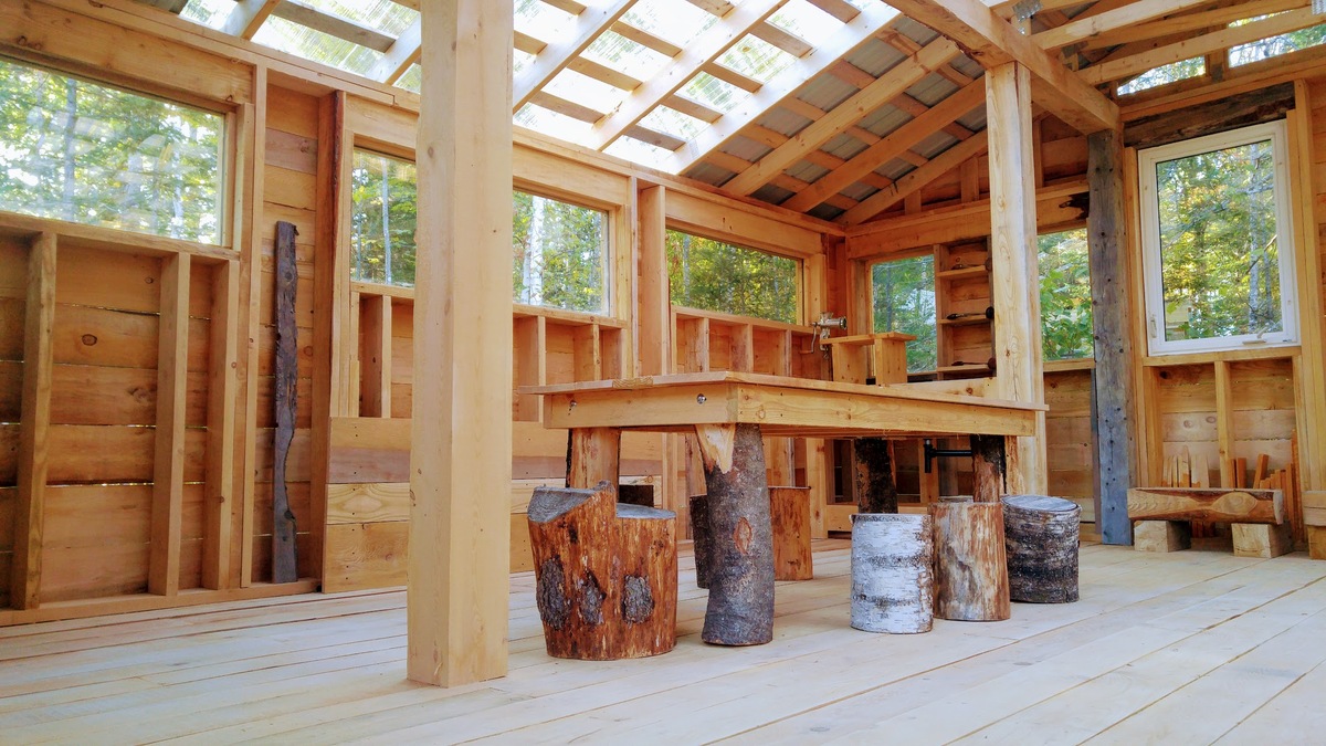 Inside view of gathering place - photo 4