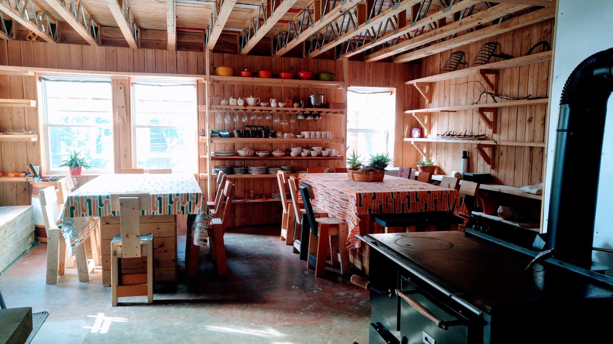 Dining room seats 24