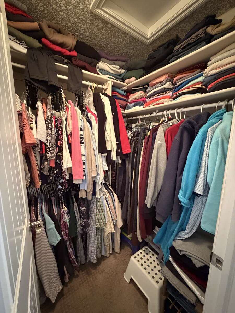 Walk-in Closet - Master Bedroom