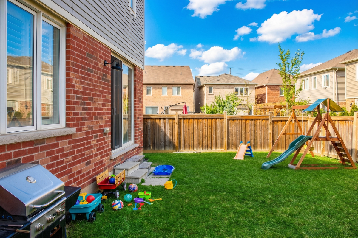 Jack and Jill bathroom, connecting 2nd and 3rd bedroom.