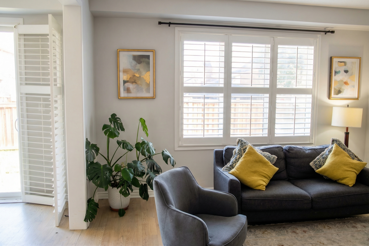Living area with ornamental molding, electric fireplace, built-in modern wall, and recessed lighting