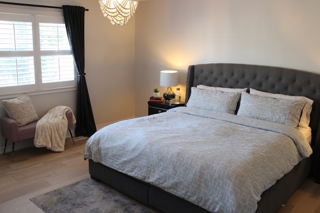 Jack and Jill bathroom, connecting 2nd and 3rd bedroom.