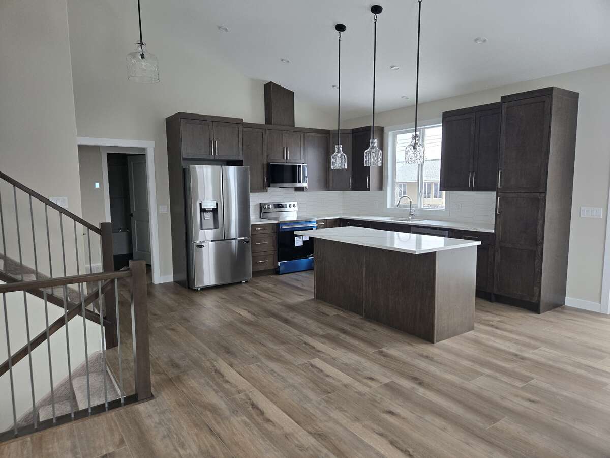 Kitchen from the living Room