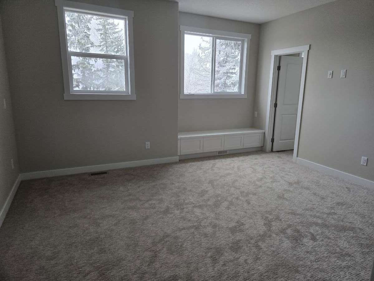 Primary Suite. The Beautiful Window seat includes extra storage!