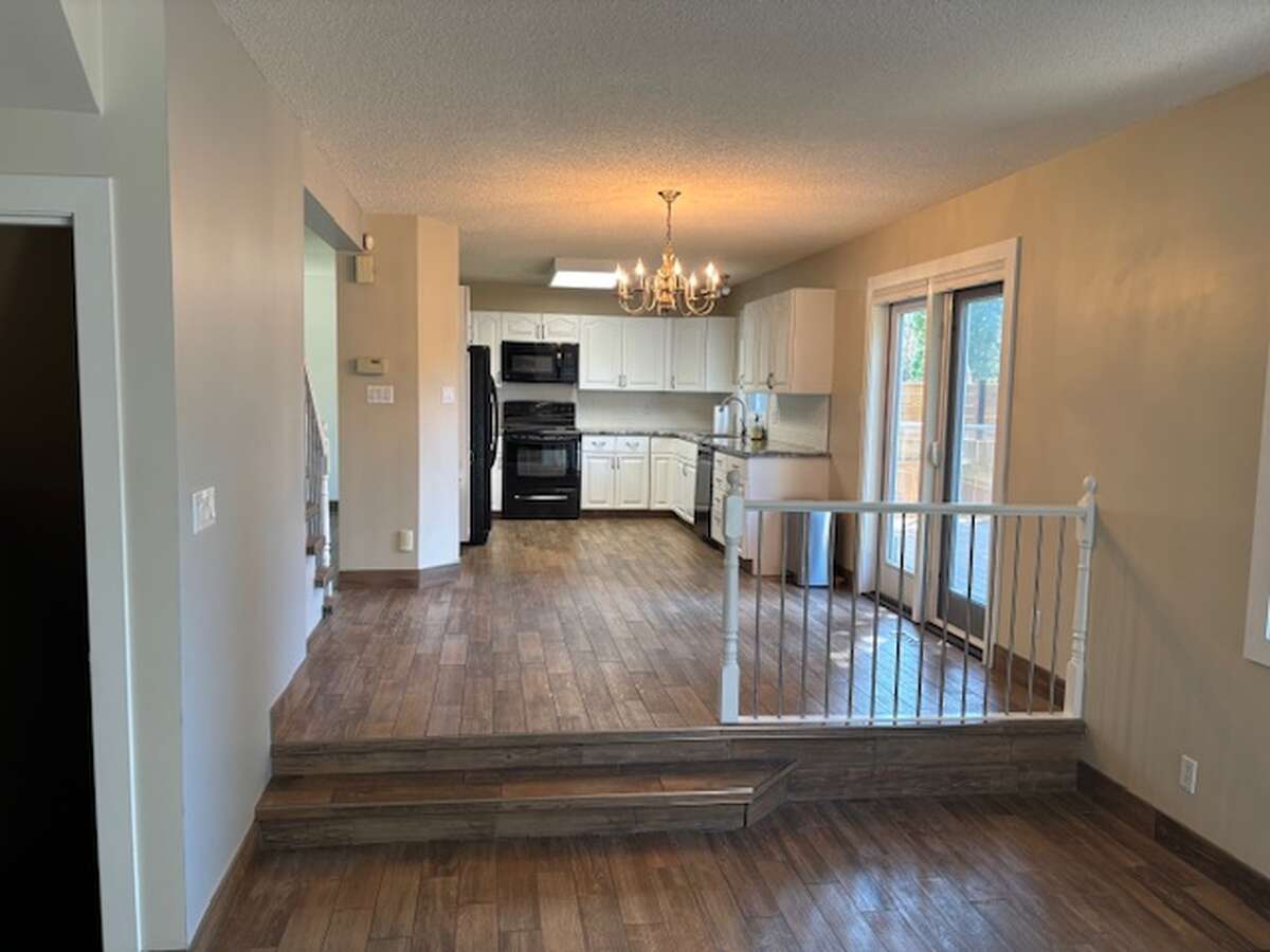 Kitchen and eating area
