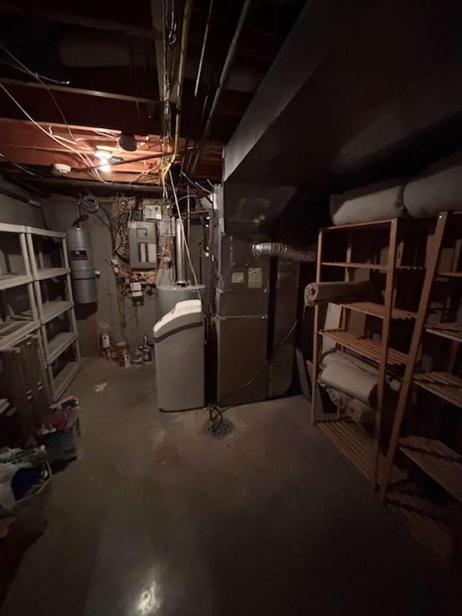 Mechanical room with soft water