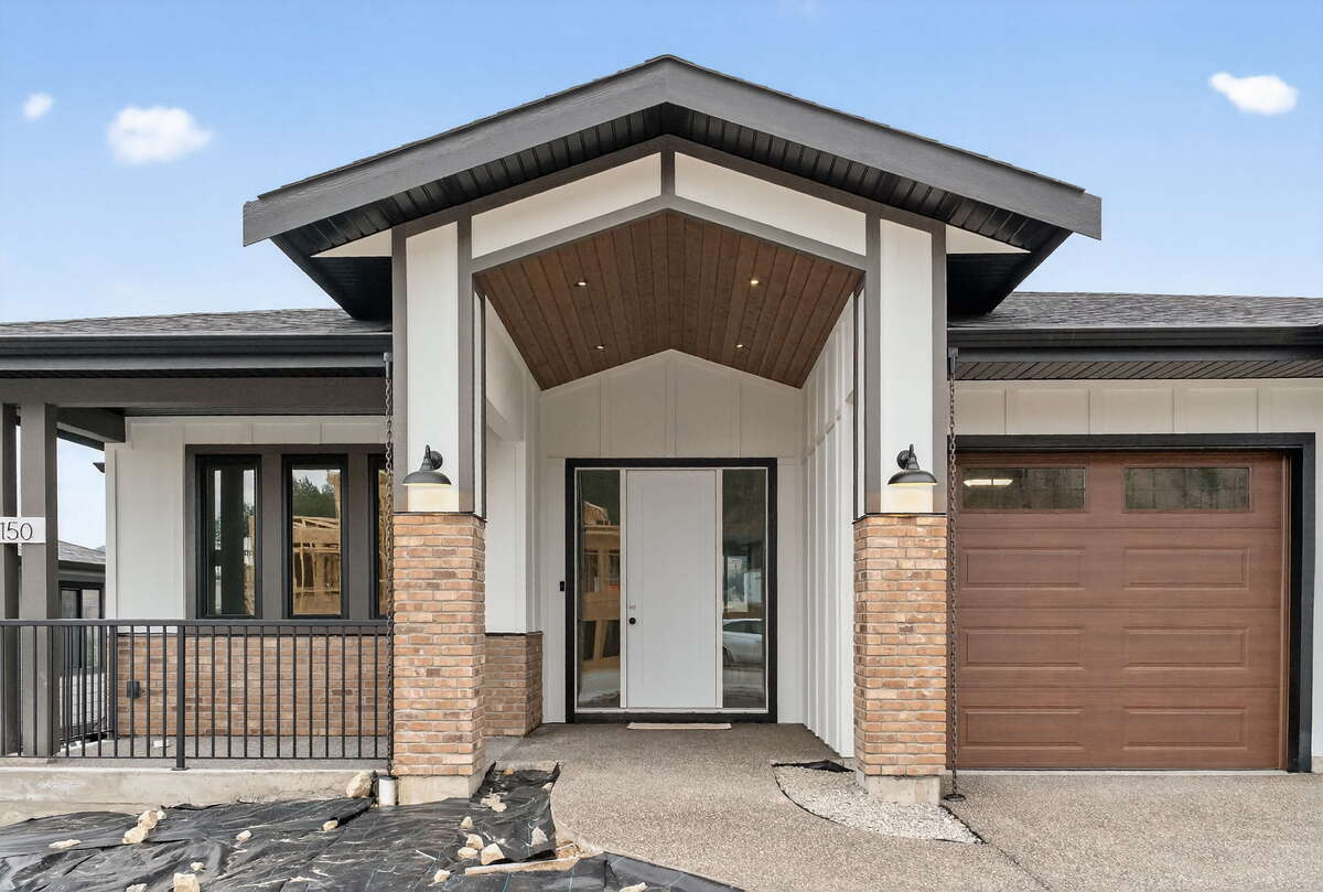 Front with landscaping added