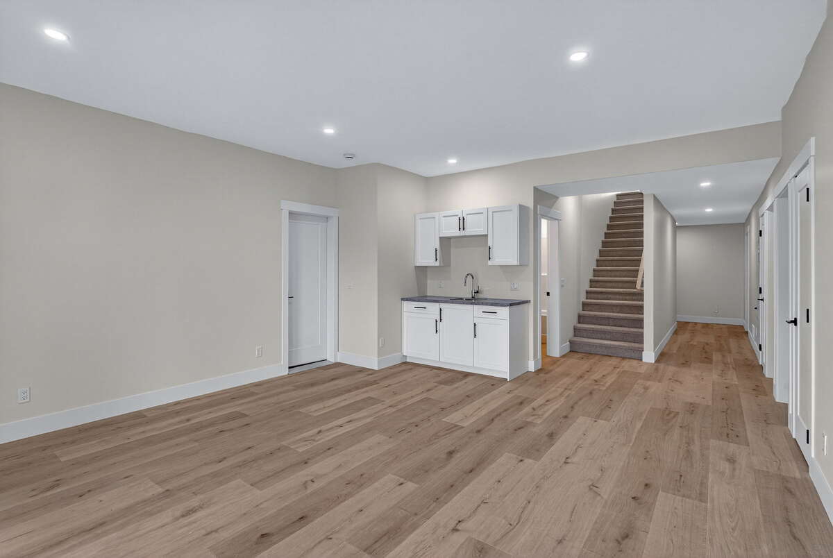 Downstairs family room