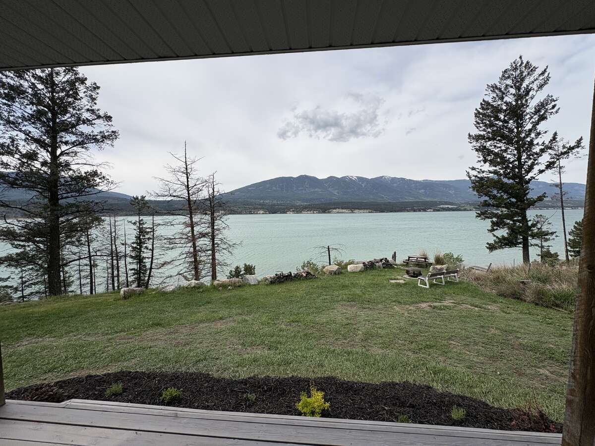 View from lower deck