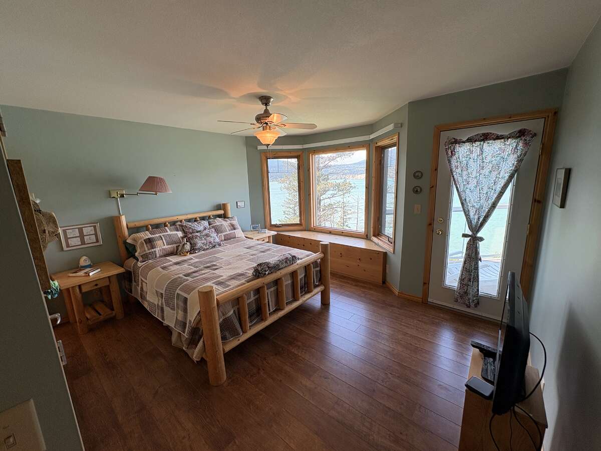 Main Floor Bedroom #1 with ensuite 4 piece bathroom