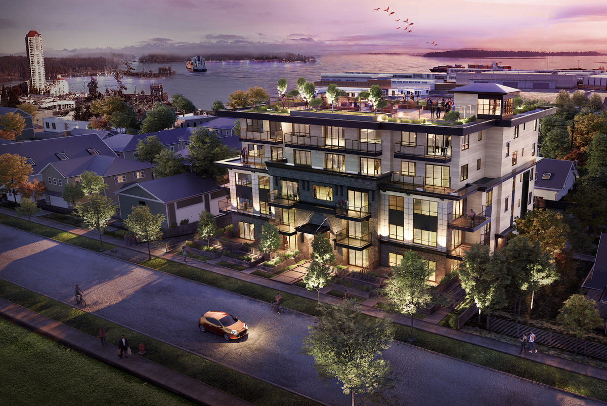 Condo / Apartment For Sale in Nanaimo, British Columbia - 1 bdrm, 1 bath (301, 45 Haliburton St)