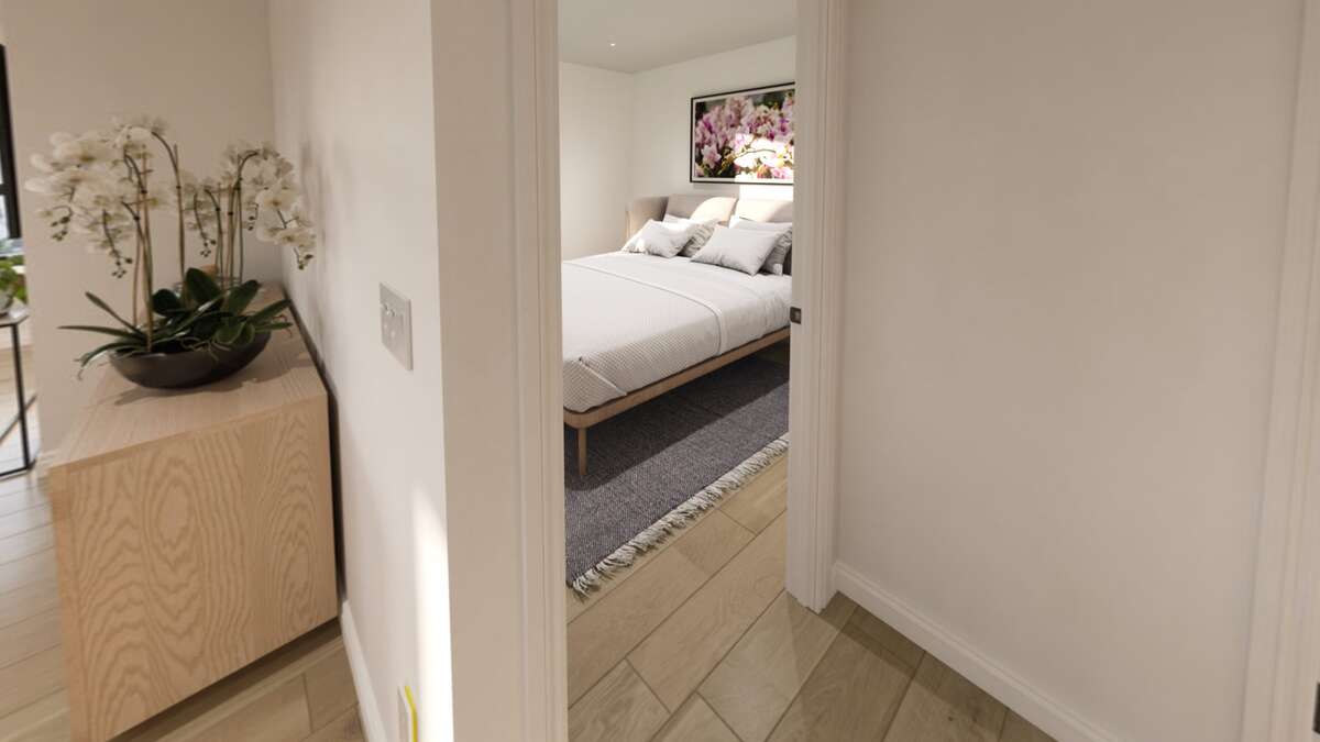 Orchid 1389 sq.ft., 2 bedrooms + 2 bathrooms, 2 balc. 20GreenArbourWay.com