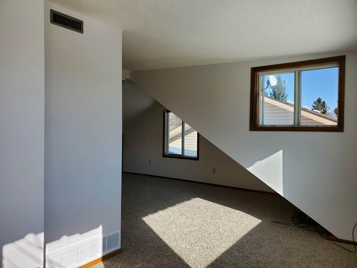 Right side Bonus room in upper level