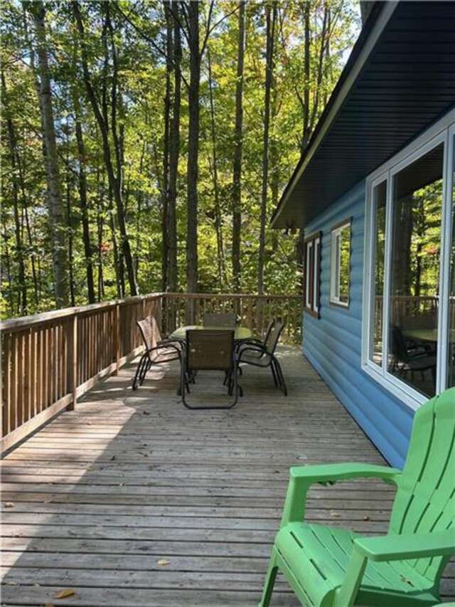 Looking south on the deck