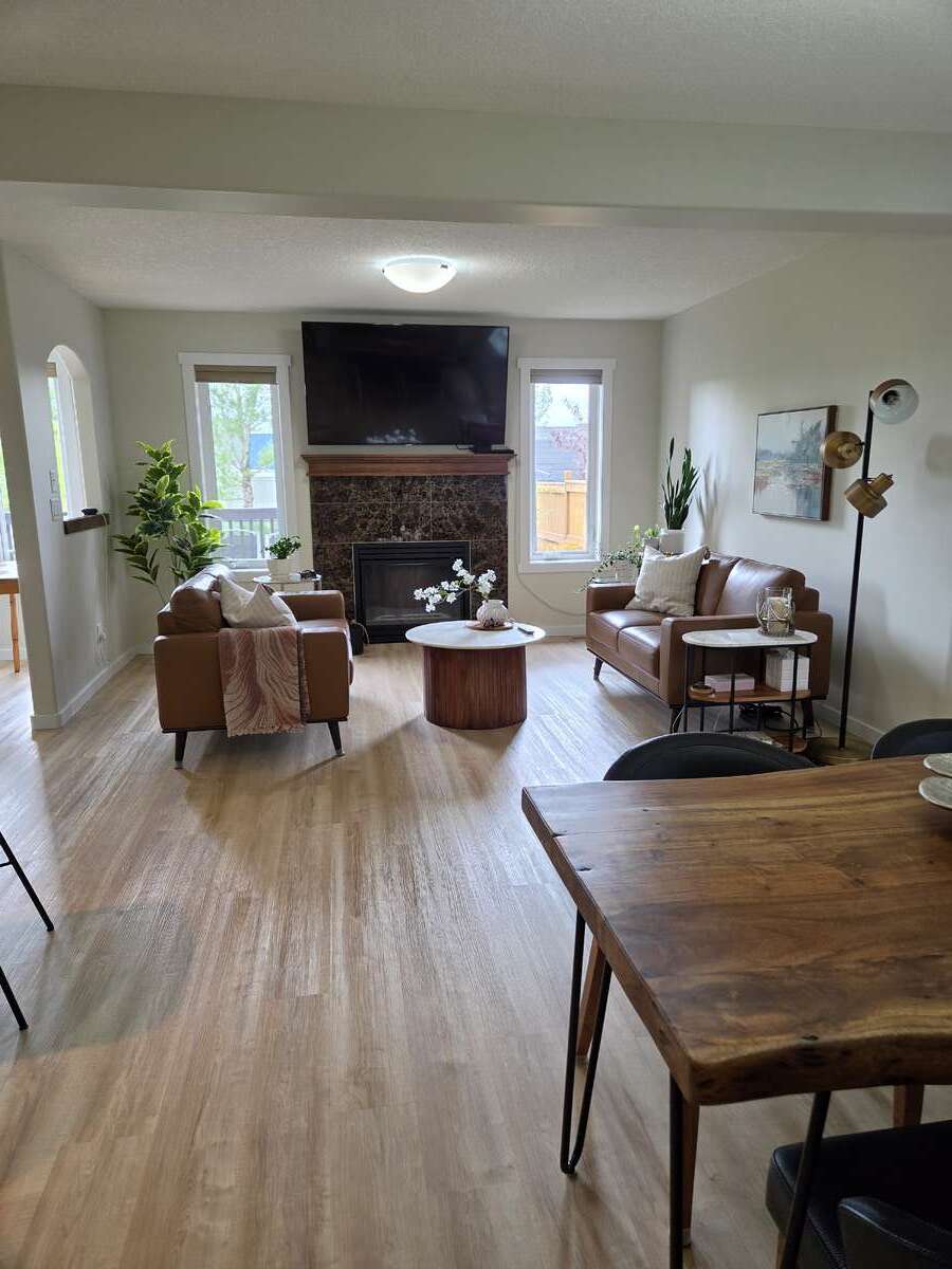 Open Concept Dining/Living Room