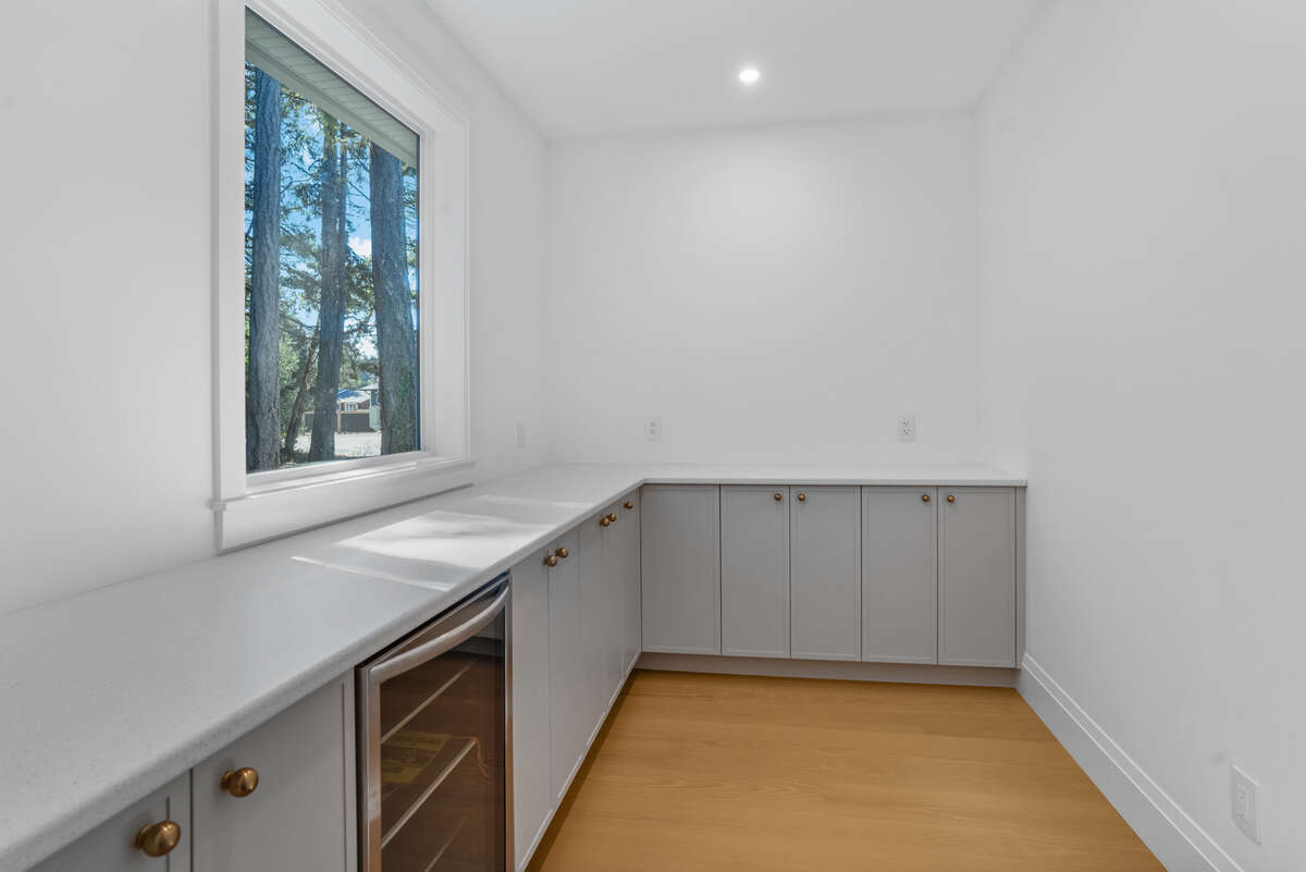 Large walk-in pantry off kitchen