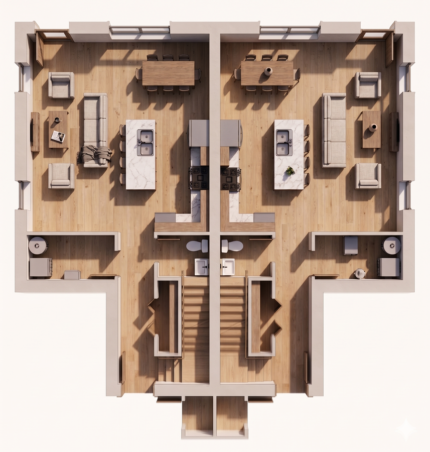 Half Duplex - Net Zero Ready - Great Price