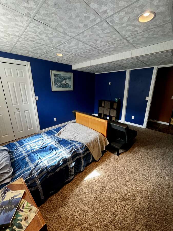 basement bedroom