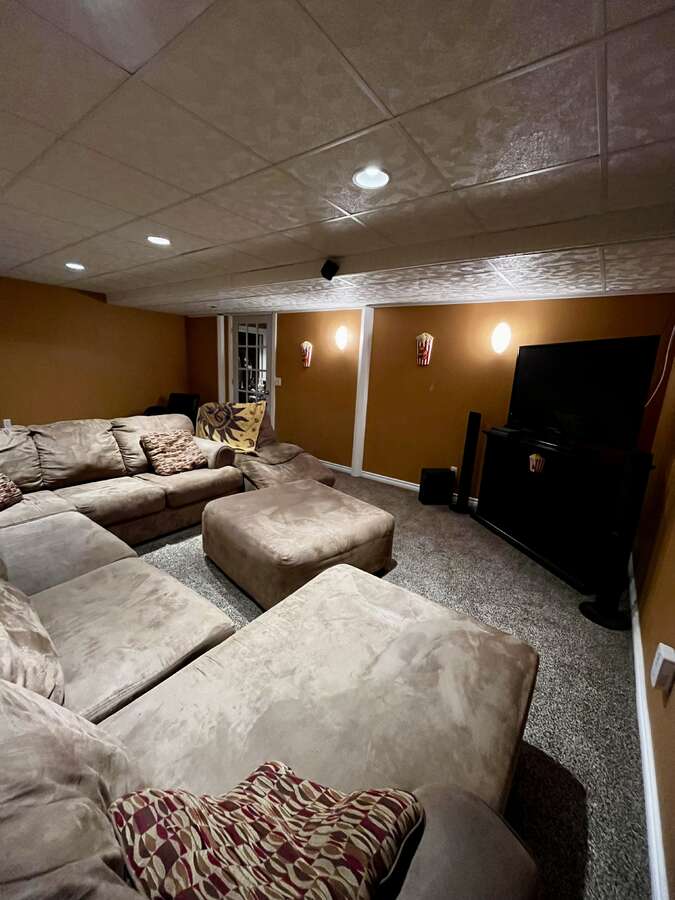 TV room basement