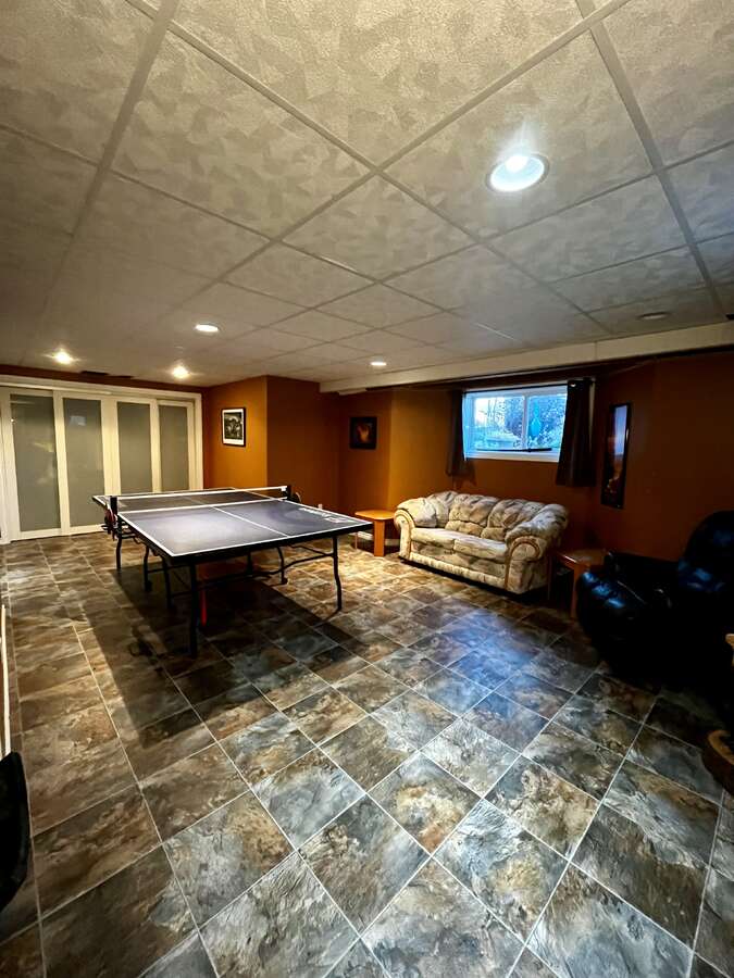 Games room basement