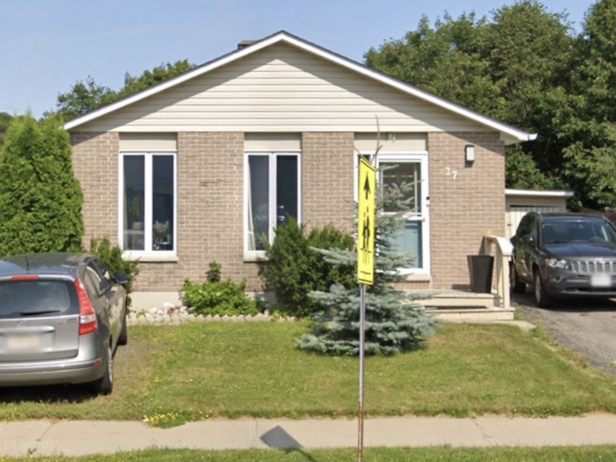 Detached Home with private backyard