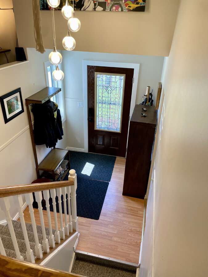 Main Entrance - Notice it's not crowded like other bilevels
