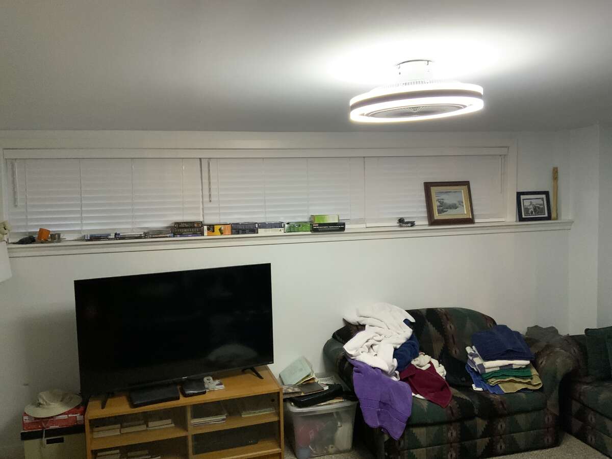 Lower floor living room