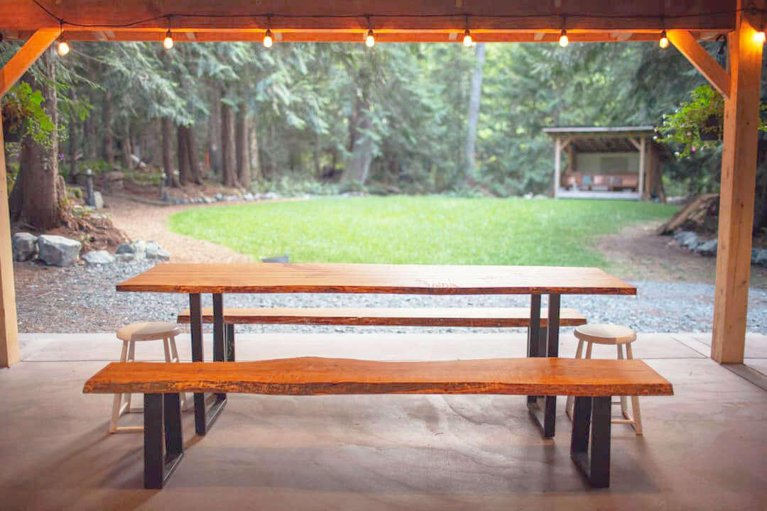 Private 4.3 Acre Forest Home with Studio & Cabins