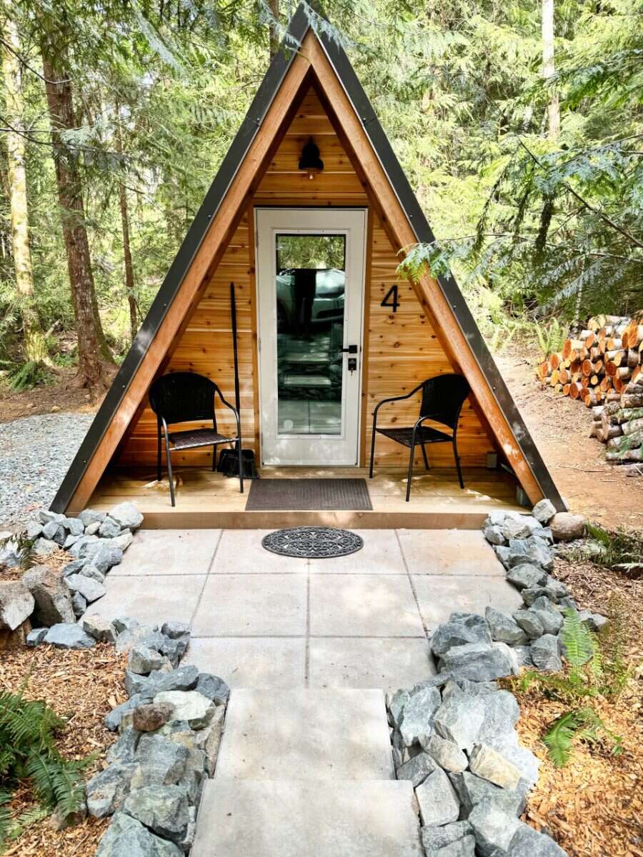 Private 4.3 Acre Forest Home with Studio & Cabins