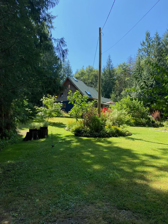 Lower Garden Looking up Towards House