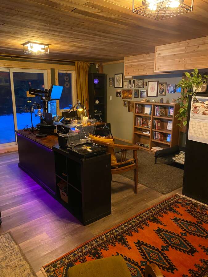 Office/Music Studio Looking Toward Entrance