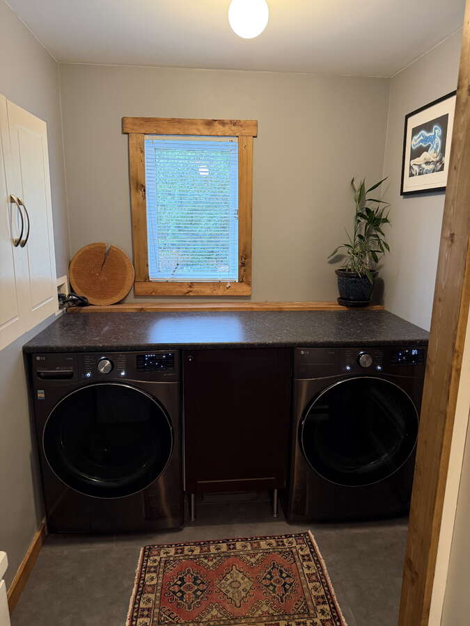 Laundry Room with New Appliances