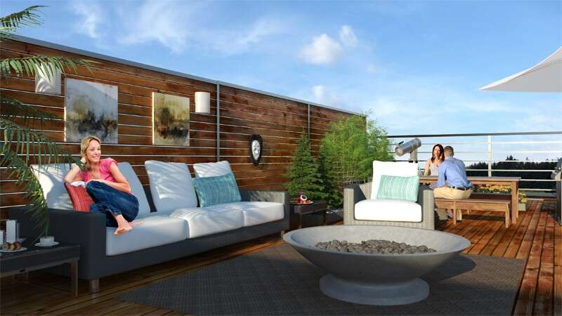 Top-Floor Two-Level Penthouse
