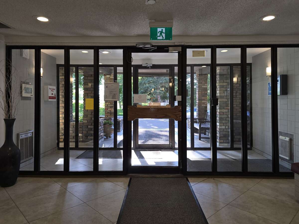 View of front entrance from 50th Street