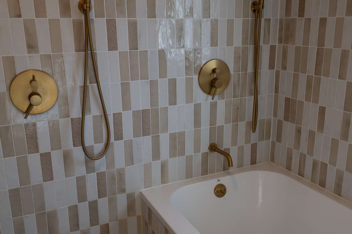 Shower & bathtub area