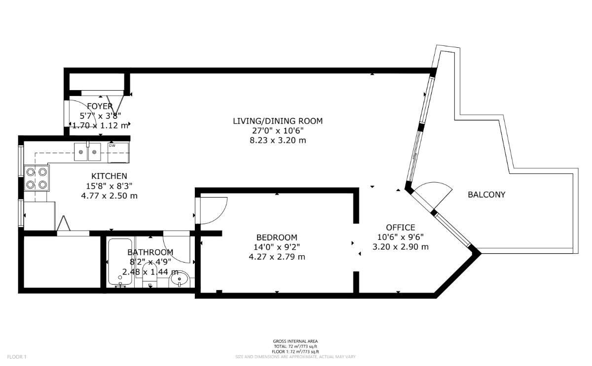 Rare Ground Floor High Ceilings w/ CN Tower Views
