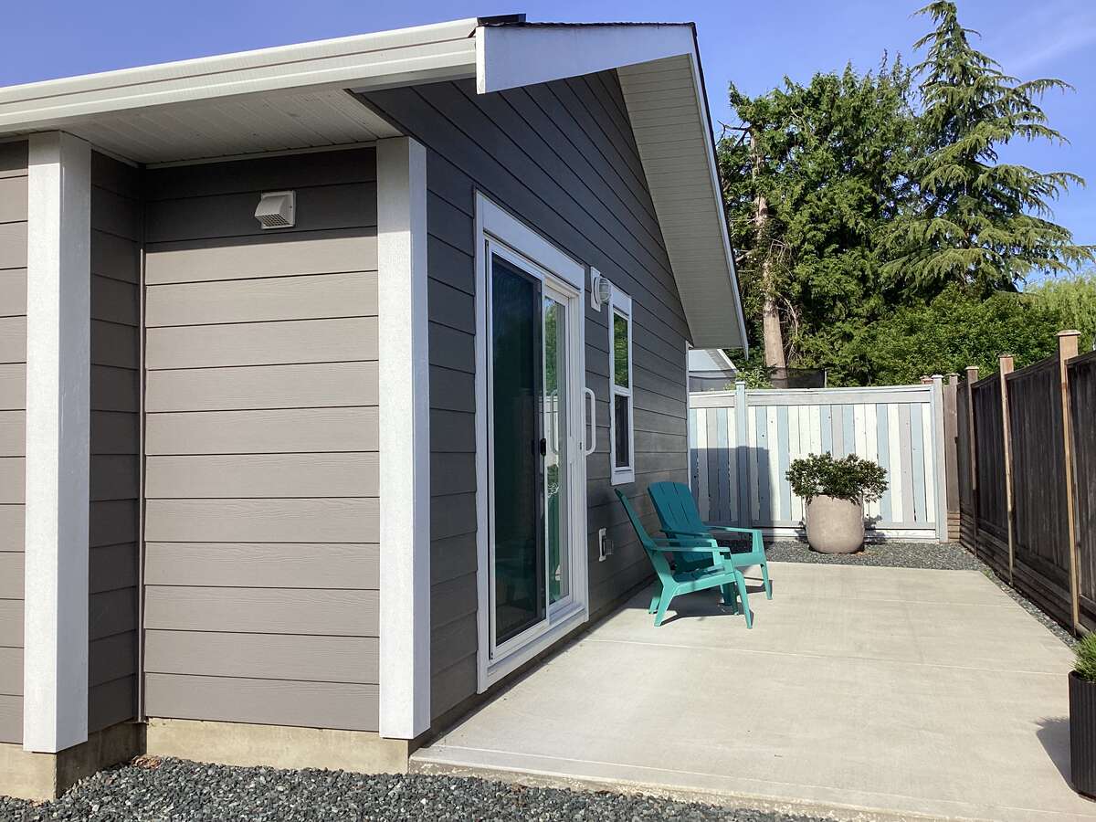 Large, private patio
