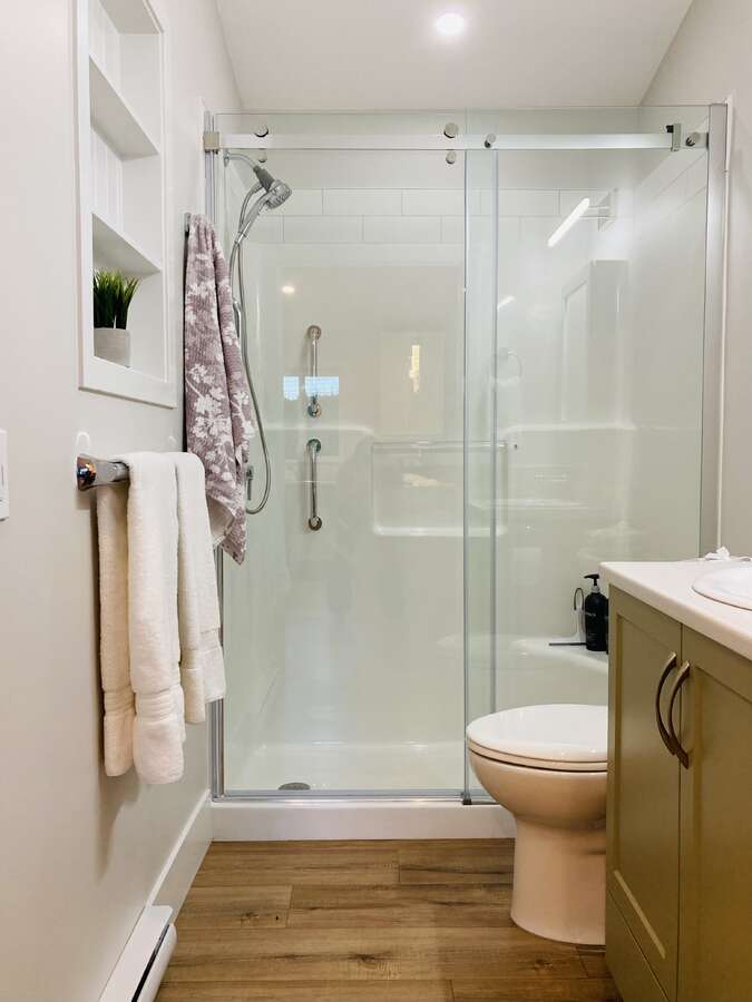 Walk in shower