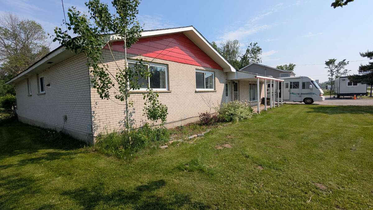 Exterior backyard